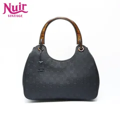 GUCCI グッチ ハンドバッグ GG キャンバス ワンショルダー ホーボー【中古】