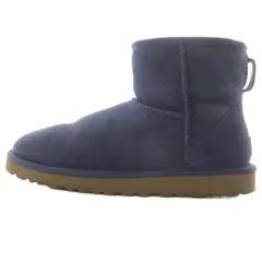 アグ オーストラリア UGG australia クラシックミニ CLASSIC MINI II ムートンブーツ ショート 24cm 紺