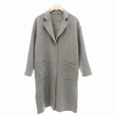 ハッシュアッシュ HusHusH 美品 リバーチェスターコート ジャケット ロング丈 L グレー 511-99003 /AEのサムネイル