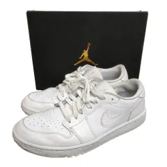 NIKE ナイキ Air Jordan 1 Low Golf White Crocodile Skin エアジョーダン1 ゴルフシューズ スニーカー DD9315-110 27cm ホワイト メンズ