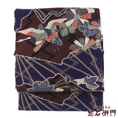 古渡更紗 紅掛空色 京袋 - メルカリ