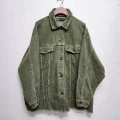 ザラ ZARA コーデュロイ シャツ ジャケット