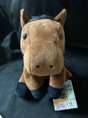 競馬］ディープインパクト・アイドルホース10年記念ぬいぐるみ／JRA