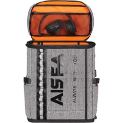 【人気商品】ビジネスリュック 防水17インチPC ラップトップバック2層式 リュックサック 拡張機能 リュックサック スクエア 大容量 バックパック bag 防災 メンズ 靴/弁当収納 リュック USB充電ポート付き30Lアウトドア旅行通勤学生 [AISFA]