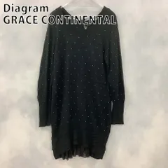 Diagram GRACE CONTINENTAL ダイアグラム ワンピース アンゴラ混