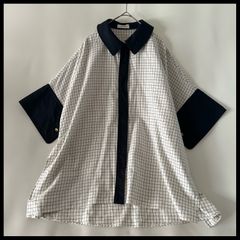 即完売品】 ザリラクス THE RERACS 2022SS 半袖ブラウス 半袖シャツ A