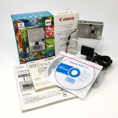 D3016】 Canon IXY 200a シルバー 箱付き キャノン イクシ - メルカリ