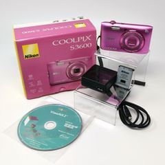 ☆ニコンNikon COOLPIX S30 ピンク - メルカリ