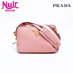PRADA プラダ ショルダーバッグ レザー カメラバッグ【中古】