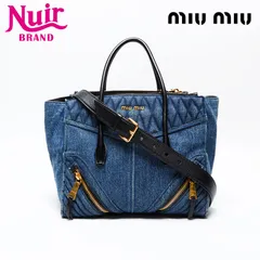 2025年最新】miumiu デニム バッグの人気アイテム - メルカリ