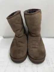 h10879 VANS バンズ ムートン ブーツ 23.0cm ボアブーツ ブラウン 