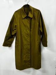 h10925 UNIQLO ユニクロ ステンカラーコート サイズXL  カーキ 