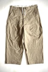 名作】KAPITAL ラップエプロンパンツ M カーキ 岡山御津工場産 - メルカリ