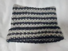 ボーダー柄 猫 耳 ニット ビーニー