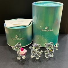 EL6】 Swarovski スワロフスキー クリスベア ピンクカップケーキ