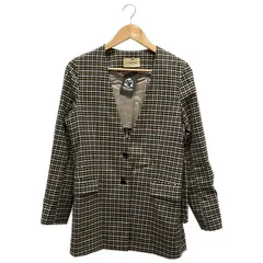 Curensology (カレンソロジー) ★★ ③ CL007004ER ノーカラージャケット レディース ブラウン FREE