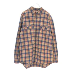 90年代 GAP ギャップ 長袖シャツ チェック フランネルシャツ マルチカラー(メンズ L)中古 古着 V7279