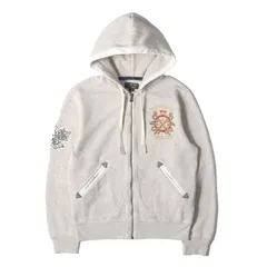 POLO Ralph Lauren ポロ ラルフローレン パーカー オートミール サイズ:M | 00s エンブレム刺繍 フルジップ スウェットパーカー | POLO JEANS ポロジーンズ | トップス フーディー【メンズ】【中古】