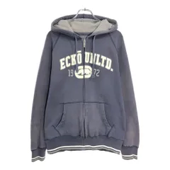 ECKO UNLTD エコーアンリミテッド ECKO UNLTD フルジップ パーカー ネイビー(メンズ M)中古 古着 V7375