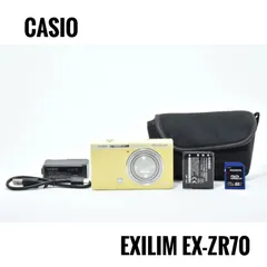 箱有 極美品 CASIO EXILIM EX-ZR70 Amazon | CASIO デジタルカメラ EXILIM EX-ZR70YW 「自分撮りチルト