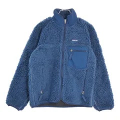 patagonia パタゴニア Retro-X レトロX フリースジャケット アウトドア ブルー(メンズ XS)中古 古着 V7485