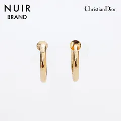 Christian Dior クリスチャンディオール イヤリング サークル ヴィンテージ【中古】