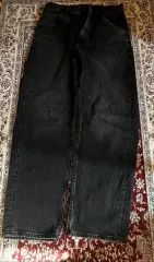 UNIQLO ユニクロ ワイド ブラックジーン