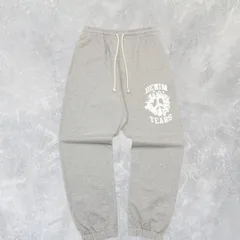 正規品 Denim Tears デニムティアーズ グレー ロゴ スウェットパンツ ロングパンツ ストリートファッション メンズ ユニセックス