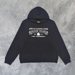 正規品 Denim Tears デニムティアーズ ブラック プルオーバーパーカー フーディー ストリートファッション メンズ ユニセックス