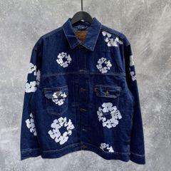 デニムティアーズ リーバイス フラワー デニムジャケット インディゴ S