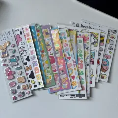 ヒヒクラブ ステッカー まとめ (13種+おまけ付きステッカー)