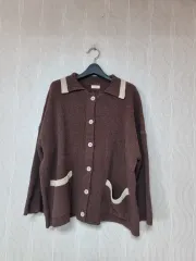 ニットカーディガン