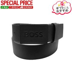最終価格‼️BOSS OMAROSYN_OR32_PPブラックレザー ベルト - メルカリ