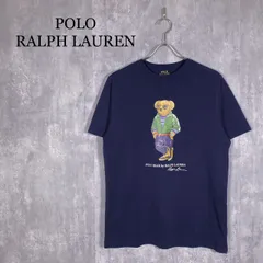『POLO RALPH LAUREN』ポロラルフローレン (XL) ポロベアプリント半袖Tシャツ