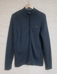 ラコステ メンズ ベーシック ジップアップ カーディガン 95