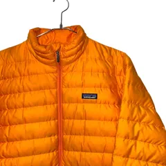 11年製 PATAGONIA Down Sweater S パタゴニア ダウンセーター マンゴー 黄 オレンジ 84673 2011 古着