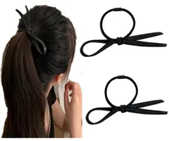 【新着商品】跡がつかない ヘアゴム ヘアゴム かわいい ヘアゴム 大人 ヘアゴム ヘアゴム 大人 大人 オシャレ 大人 可愛いリボンゴム おしゃれ リボン ゴム リボン 復古 おしゃれ 2本セット 跡髪ゴム 蝶結び PU 髪飾り 髪留め 髪飾り 高弾性優雅 髪