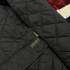 M ポロラルフローレン キルティング ジャケット/ブラック