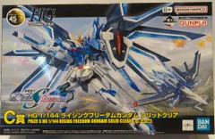 BANDAI SPIRITS 一番くじ 機動戦士ガンダム ガンプラ 2024 C賞 ライジングフリーダムガンダム ソリッドクリア 1/144 HG