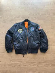 アルファ インダストリーズ ジャケット 出品 YM10\12 サイズ (実寸 U)