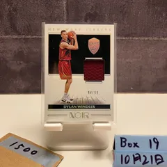 2019-20 Panini Noir Dylan Windler 94/99 CLEVELAND CAVALIERS New Wave ジャージ White カード