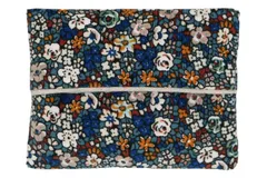 【数量限定】COエマ･ルイーズ ポケットティッシュケース ネイビー LONDON 9.5×12.5cm FLORET ディーディーインテックス [リバティプリント使用] DDintex