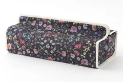 【数量限定】ディーディーインテックス FLORET LONDON DDintex ティッシュカバー アーチウェイ ネイビー [リバティプリント使用]
