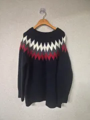 ノルディックスウェター ネイビーレッド 55 66