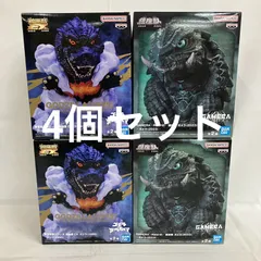 未開封 鎮座獣 ゴジラ 1995 ガメラ 2023 フィギュア 4個セット SFQ545 c098