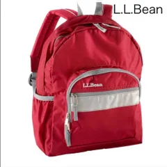 【未使用品】L.L.Bean　エルエルビーン　リュック（赤）、ジュニア・17Lのサムネイル