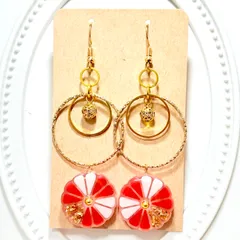 ハンドメイドピアス【No.6】