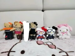 ハローキティ マイメロディ ぬいぐるみ キーホルダー