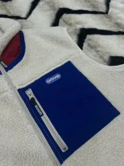 M アウトドア プロダクツ フリース ベスト/アイボリー