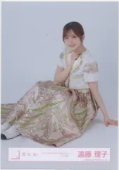 櫻坂46 2025年9月生写真 遠藤理子 「5th TOUR 2025 “Addiction”」ライブ衣装 座り